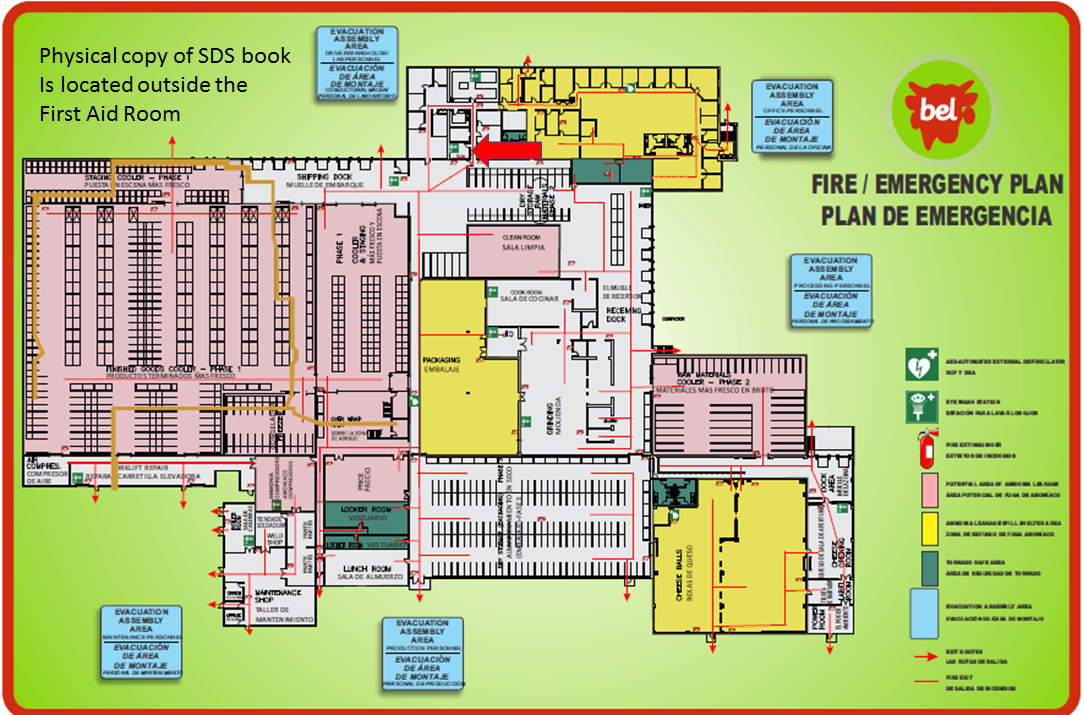 First Aid Station Location